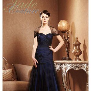 Jade Couture by Jasmine Prom/Bridesmaid/MOB Dress Size 2